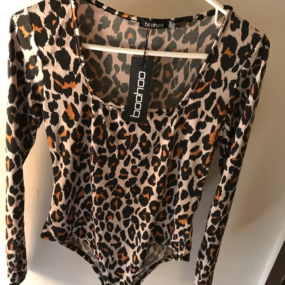 Leopard body suit